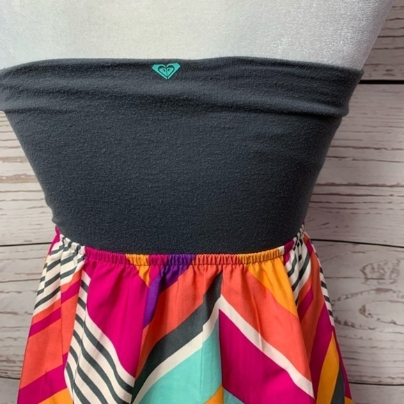 NWOT Roxy Strapless Savage Dress - Picture 5 of 8